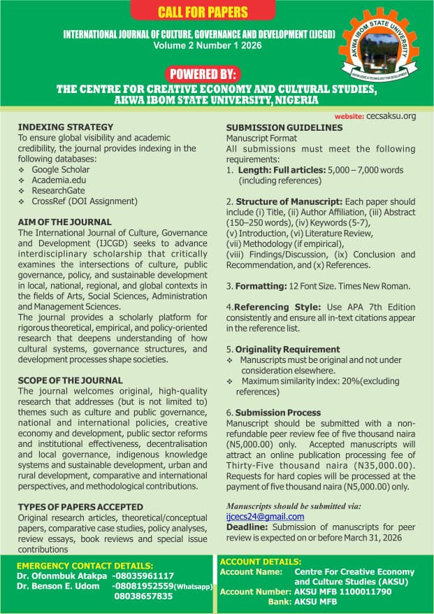 Call for Papers — IJCECS